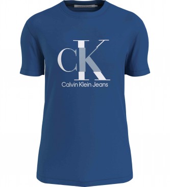 Calvin Klein Jeans Logo T-shirt blue