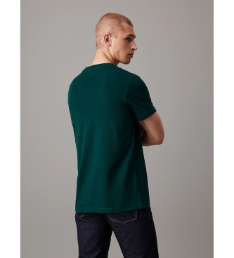 Calvin Klein Jeans Camiseta logotipo verde