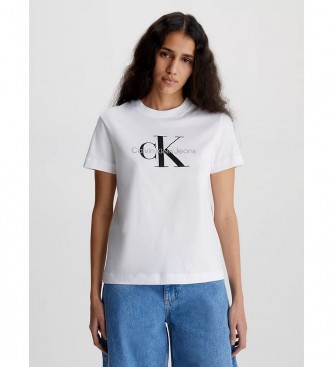 Calvin Klein Jeans Monogram Regular T-shirt white