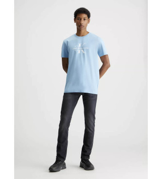 Calvin Klein Jeans Blauw monoloog t-shirt