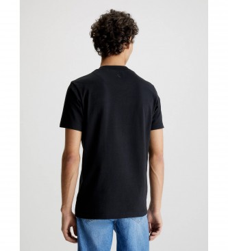 Calvin Klein Jeans Camiseta Slim Con Logo negro