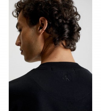 Calvin Klein Jeans Camiseta Slim Con Logo negro