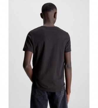 Calvin Klein Jeans T-shirt sottile con logo nera