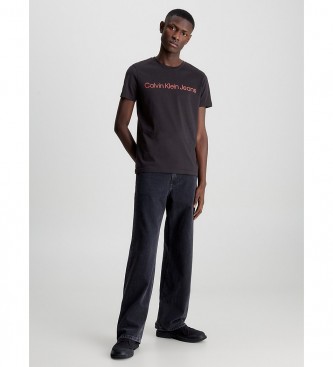 Calvin Klein Jeans T-shirt Slim Logo noir