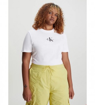 Calvin Klein Jeans T-shirt Slim Monogram white