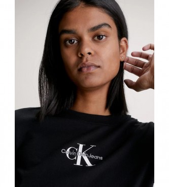 Calvin Klein Jeans T-shirt Slim Monogram black