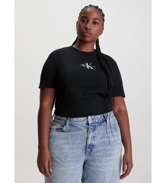 Calvin Klein Jeans T-shirt Slim Monogram black