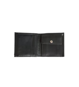 Calvin Klein Jeans Leather wallet Monogram Soft black