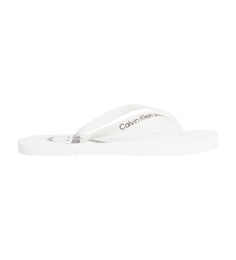 Calvin Klein Jeans Flip-flops Beach Monogram white
