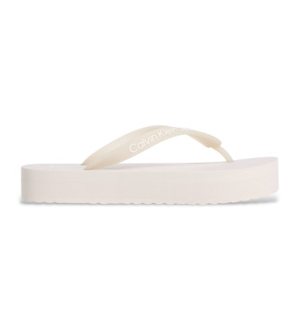 Calvin Klein Jeans Beige teenslippers