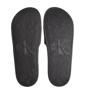 Calvin Klein Jeans Slide Slide Aop noir