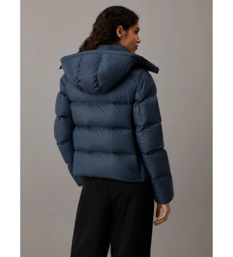 Calvin Klein Jeans Short down jacket blue