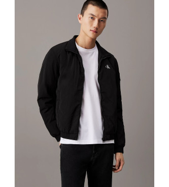 Calvin Klein Jeans Chaqueta acolchada con cremallera negro