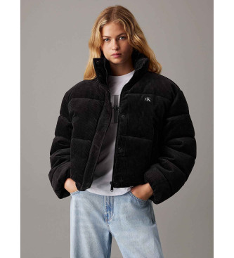 Calvin Klein Jeans Short fitted down jacket black