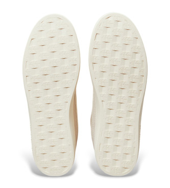 Calvin Klein Jeans Baskets classiques en cuir blanc