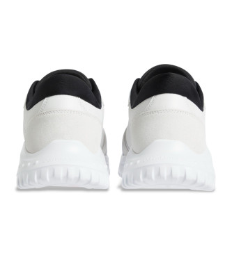 Calvin Klein Jeans Leren sneakers Eva Runner Laag wit