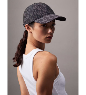 Calvin Klein Jeans Cap 6 panelen zwart