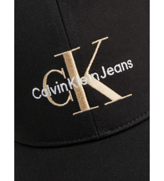 Calvin Klein Jeans Čepica z monogramom črna