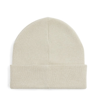 Calvin Klein Jeans Beige knitted hat