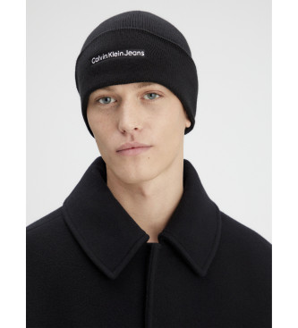 Calvin Klein Jeans Gorro logotipo negro