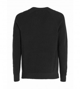 Calvin Klein Jeans Badge Easy jumper black