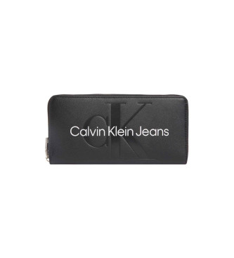 Calvin Klein Jeans Porta-moedas com logótipo preto