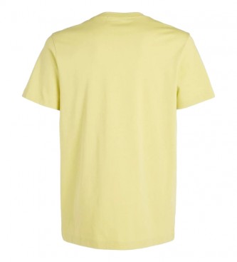 Calvin Klein Jeans T-shirt Other Knit Monologue yellow