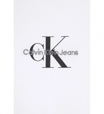 Calvin Klein Jeans Camiseta Other Knit Monologo blanco