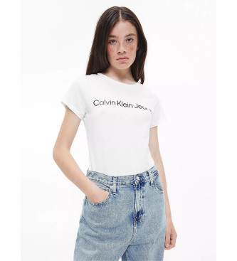 Calvin Klein Jeans Set van 2 T-shirts met logo wit, zwart