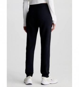 Calvin Klein Jeans Monograma Calças de Jogger preto