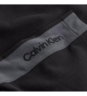 Calvin Klein Jeans Polo logotyp svart