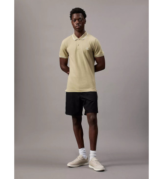 Calvin Klein Jeans Polo slim beige