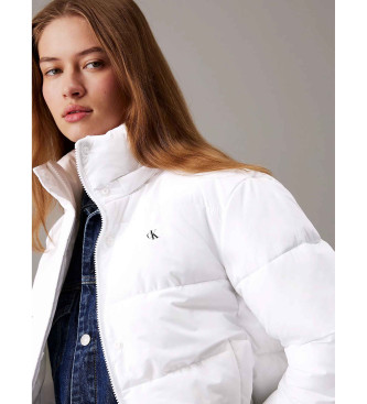 Calvin Klein Jeans White feather down coat