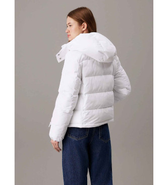 Calvin Klein Jeans White feather down coat