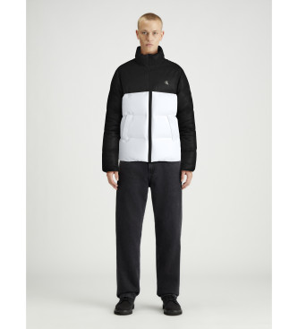 Calvin Klein Jeans Pluffer coat black, white