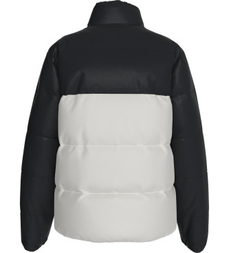 Calvin Klein Jeans Pluffer coat black, white