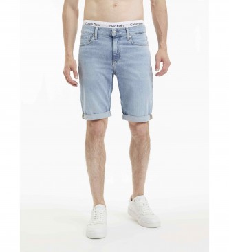 Calvin Klein Jeans Shorts jeans regular azul claro