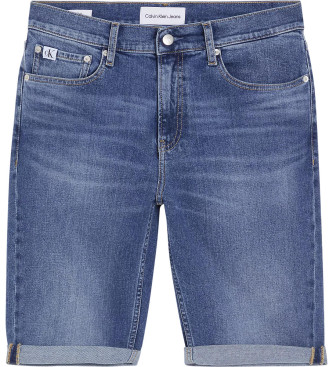 Calvin Klein Jeans Short Slim bleu