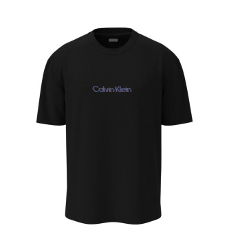 Calvin Klein Jeans Glitched logo T-shirt black