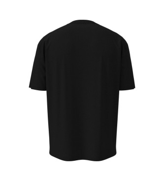 Calvin Klein Jeans Glitched logo T-shirt black