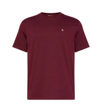 Calvin Klein Jeans Maroon Smooth T-shirt