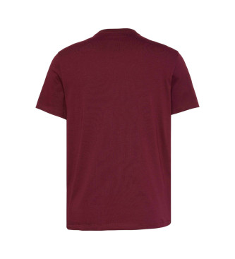 Calvin Klein Jeans Maroon Smooth T-shirt