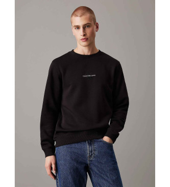 Calvin Klein Jeans Sudadera con monograma negro