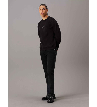 Calvin Klein Jeans Sweat monogramm noir