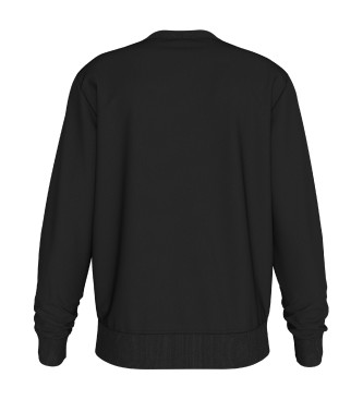 Calvin Klein Jeans Black monogrammed sweatshirt