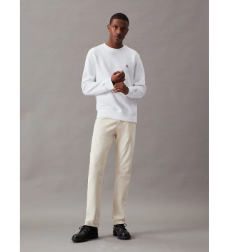 Calvin Klein Jeans Sweatshirt Essential Regular hvid 