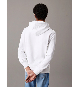 Calvin Klein Jeans Sweatshirt gewebtes Etikett wei