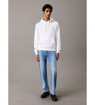 Calvin Klein Jeans Sweatshirt gewebtes Etikett wei