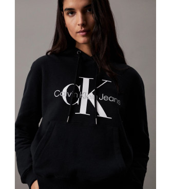 Calvin Klein Jeans Bluza z monogramem czarna