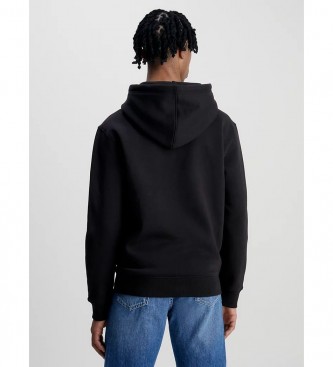 Calvin Klein Jeans Zwart sweatshirt met monogram